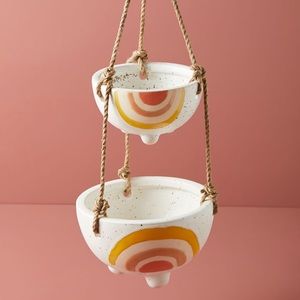 Anthropologie iris hanging planter